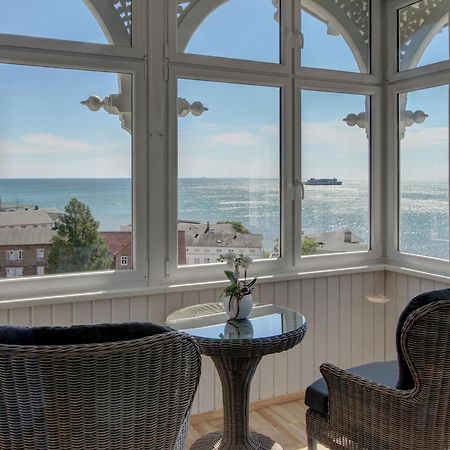 Villa Fernsicht - Wohnung Nr 1 - Mit Meerblick Sassnitz Buitenkant foto
