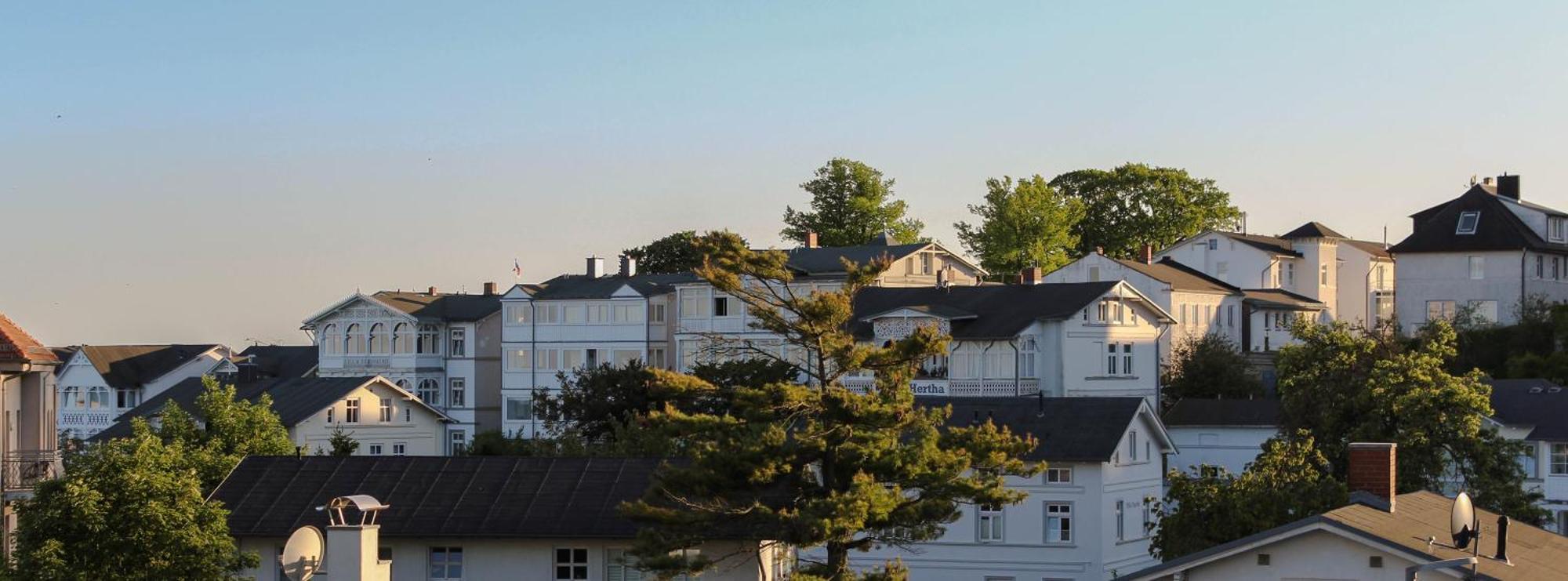 Villa Fernsicht - Wohnung Nr 1 - Mit Meerblick Sassnitz Buitenkant foto